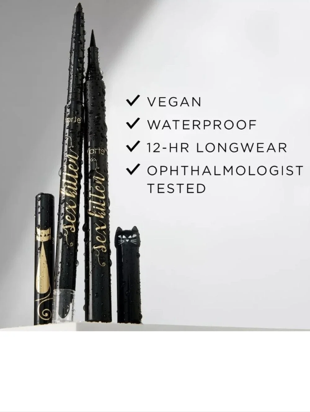 Tarte Sex Kitten Liquid Eyeliner: Black, .035oz (Travel Size), NWOB